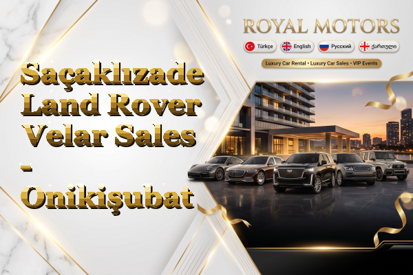 Saçaklızade Land Rover Velar Sales - Onikişubat