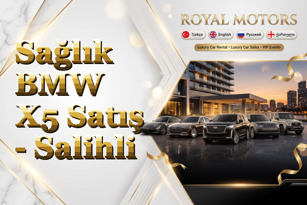 Sağlık BMW X5 Satış - Salihli