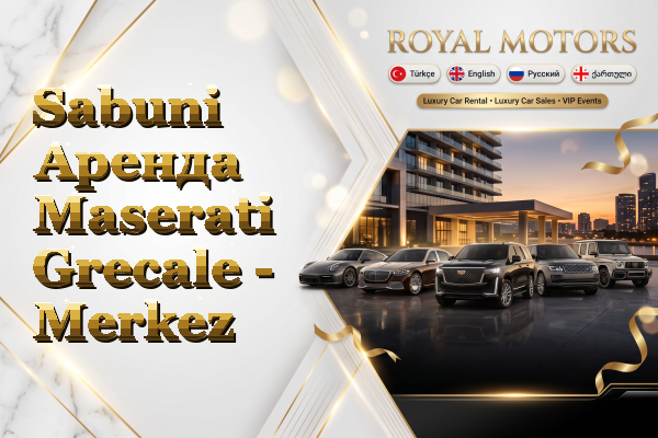 Sabuni Аренда Maserati Grecale - Merkez
