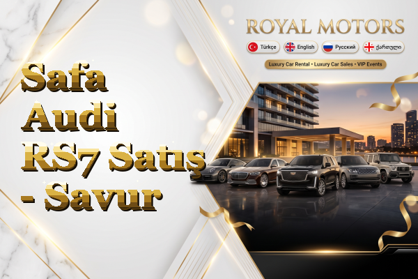Safa Audi RS7 Satış - Savur
