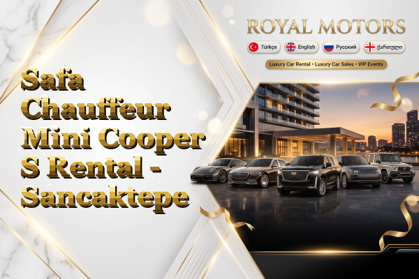Safa Chauffeur Mini Cooper S Rental - Sancaktepe