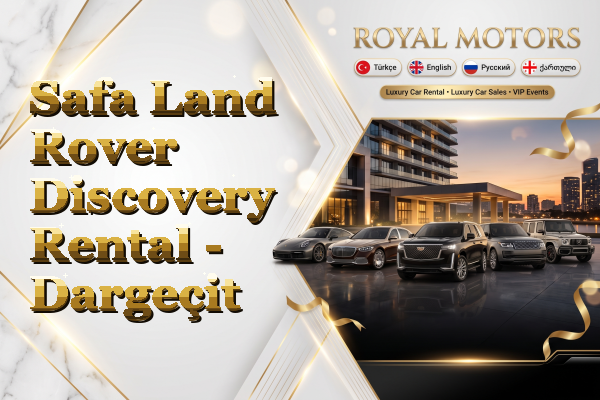 Safa Land Rover Discovery Rental - Dargeçit