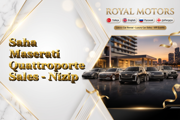 Saha Maserati Quattroporte Sales - Nizip