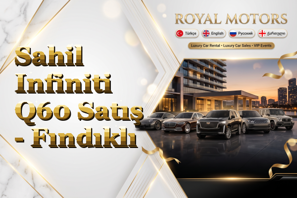 Sahil Infiniti Q60 Satış - Fındıklı