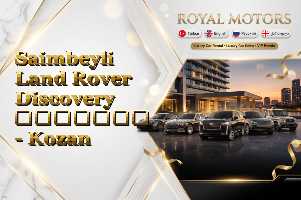 Saimbeyli Land Rover Discovery გაყიდვა - Kozan