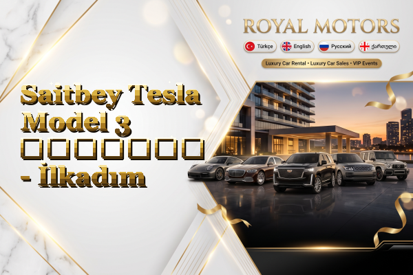 Saitbey Tesla Model 3 გაყიდვა - İlkadım