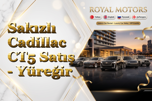 Sakızlı Cadillac CT5 Satış - Yüreğir