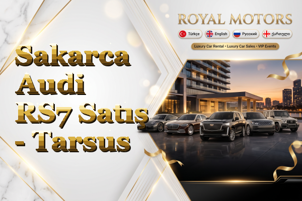 Sakarca Audi RS7 Satış - Tarsus