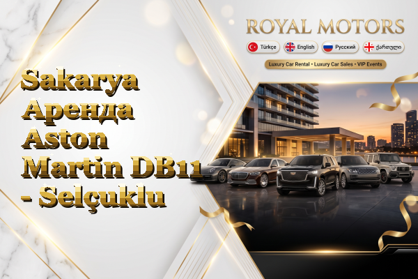 Sakarya Аренда Aston Martin DB11 - Selçuklu