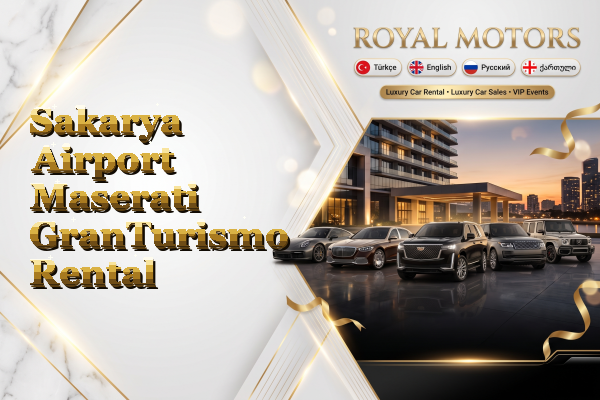 Sakarya Airport Maserati GranTurismo Rental