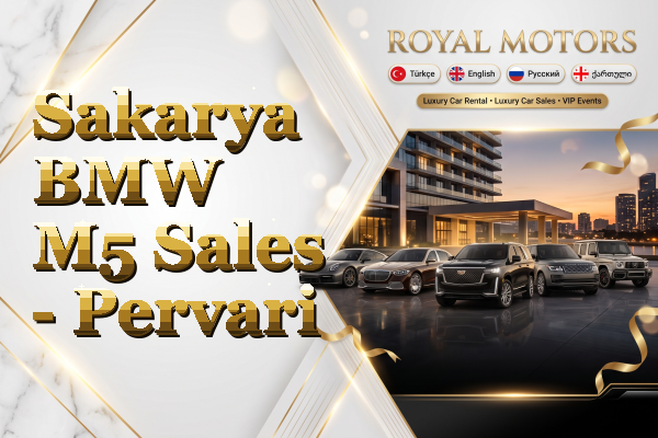 Sakarya BMW M5 Sales - Pervari