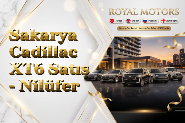 Sakarya Cadillac XT6 Satış - Nilüfer