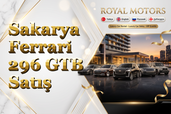 Sakarya Ferrari 296 GTB Satış