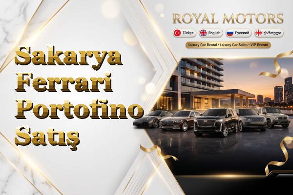 Sakarya Ferrari Portofino Satış