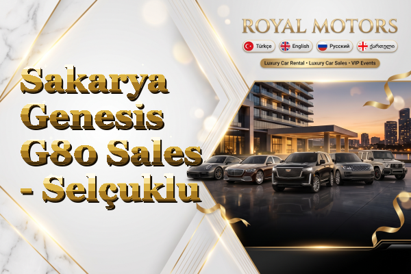 Sakarya Genesis G80 Sales - Selçuklu