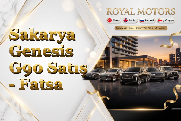 Sakarya Genesis G90 Satış - Fatsa