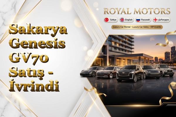 Sakarya Genesis GV70 Satış - İvrindi