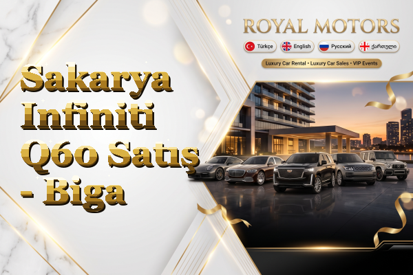 Sakarya Infiniti Q60 Satış - Biga