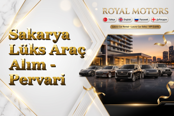 Sakarya Lüks Araç Alım - Pervari