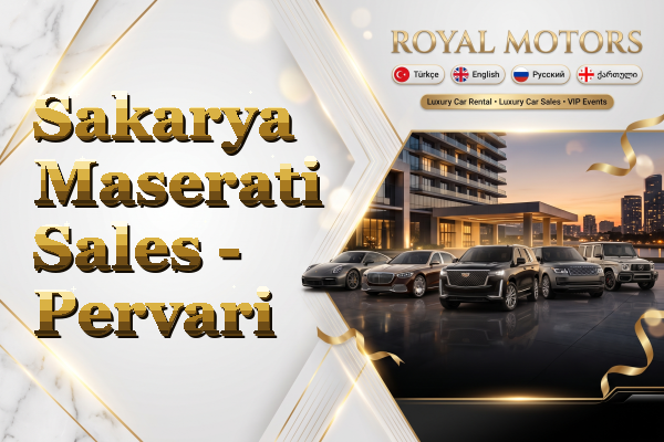 Sakarya Maserati Sales - Pervari