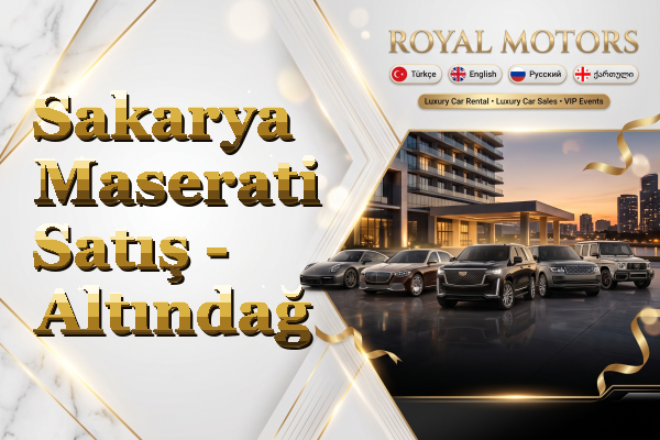 Sakarya Maserati Satış - Altındağ