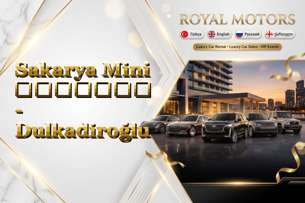 Sakarya Mini გაყიდვა - Dulkadiroğlu