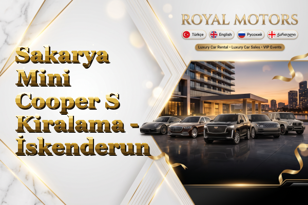 Sakarya Mini Cooper S Kiralama - İskenderun