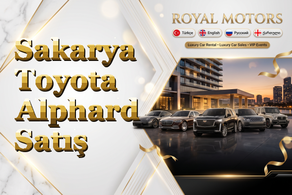 Sakarya Toyota Alphard Satış