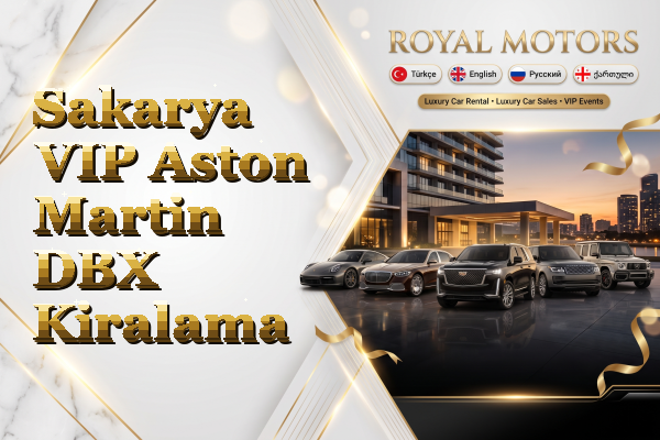 Sakarya VIP Aston Martin DBX Kiralama