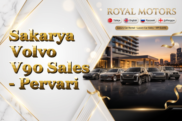 Sakarya Volvo V90 Sales - Pervari