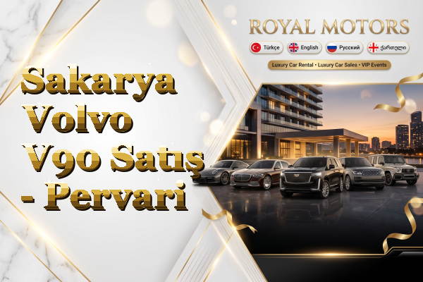 Sakarya Volvo V90 Satış - Pervari