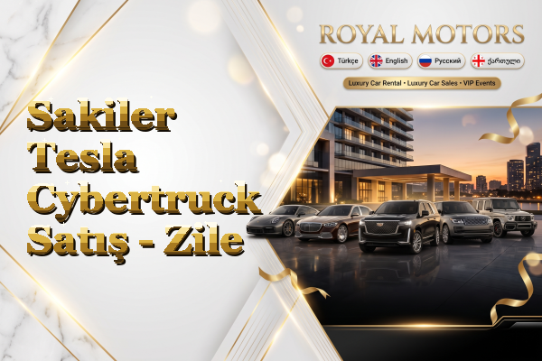 Sakiler Tesla Cybertruck Satış - Zile