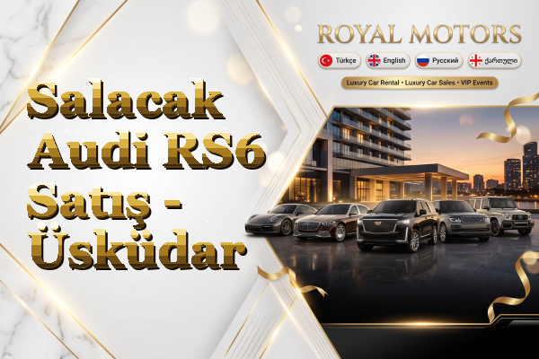 Salacak Audi RS6 Satış - Üsküdar