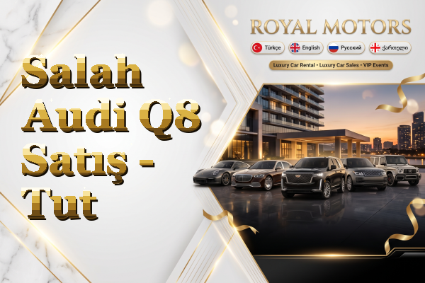 Salah Audi Q8 Satış - Tut