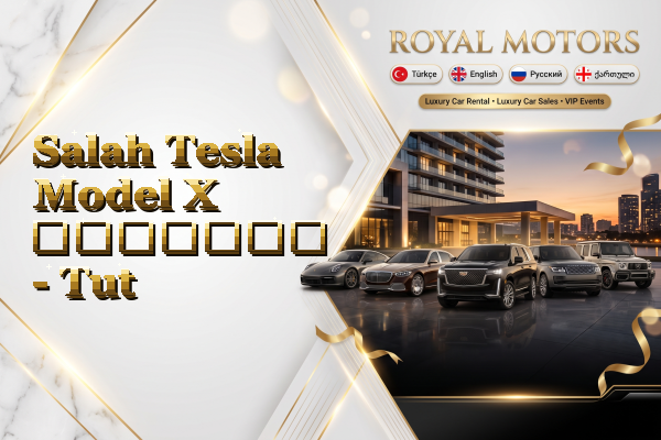 Salah Tesla Model X გაყიდვა - Tut