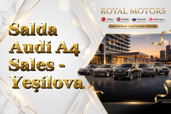 Salda Audi A4 Sales - Yeşilova