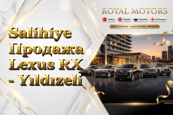Salihiye Продажа Lexus RX - Yıldızeli