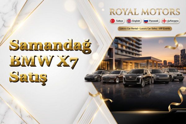 Samandağ BMW X7 Satış