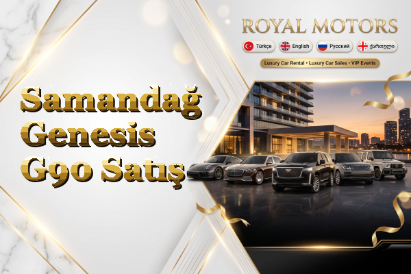 Samandağ Genesis G90 Satış