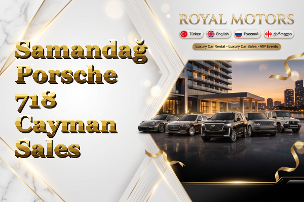 Samandağ Porsche 718 Cayman Sales
