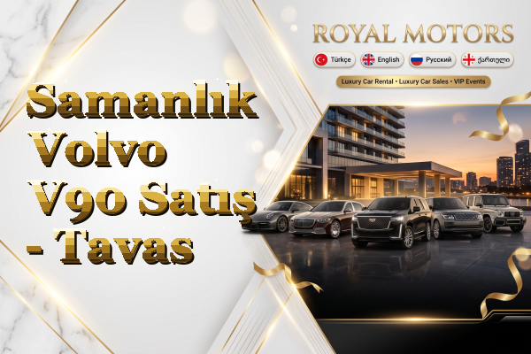 Samanlık Volvo V90 Satış - Tavas