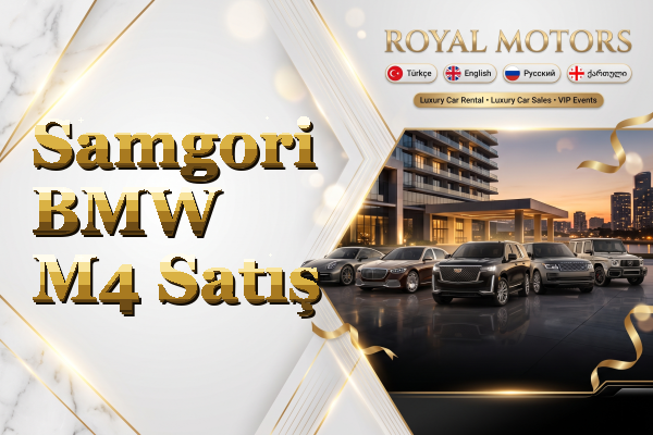 Samgori BMW M4 Satış
