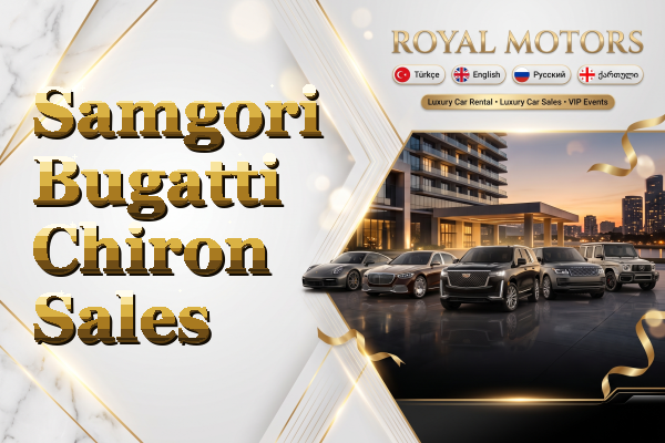 Samgori Bugatti Chiron Sales