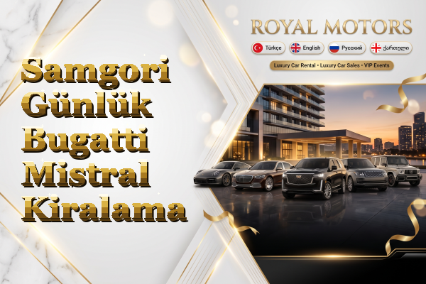 Samgori Günlük Bugatti Mistral Kiralama