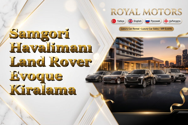 Samgori Havalimanı Land Rover Evoque Kiralama