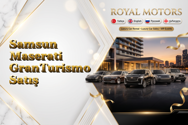 Samsun Maserati GranTurismo Satış