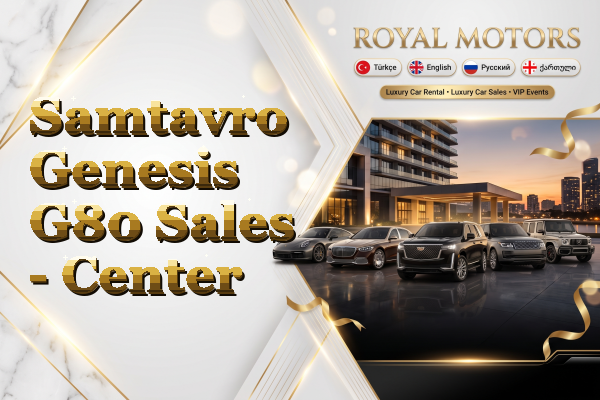 Samtavro Genesis G80 Sales - Center