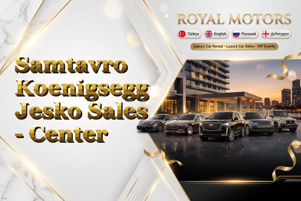 Samtavro Koenigsegg Jesko Sales - Center
