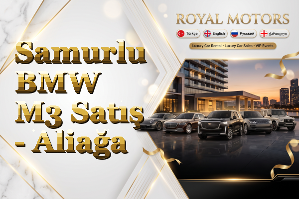 Samurlu BMW M3 Satış - Aliağa