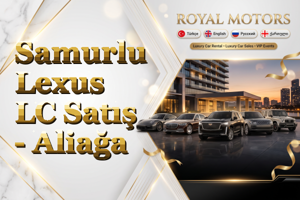 Samurlu Lexus LC Satış - Aliağa
